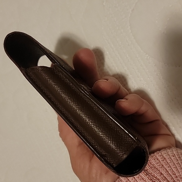 Authentic Louis Vuitton cigarette case in Damier ebene - Picture 4 of 7